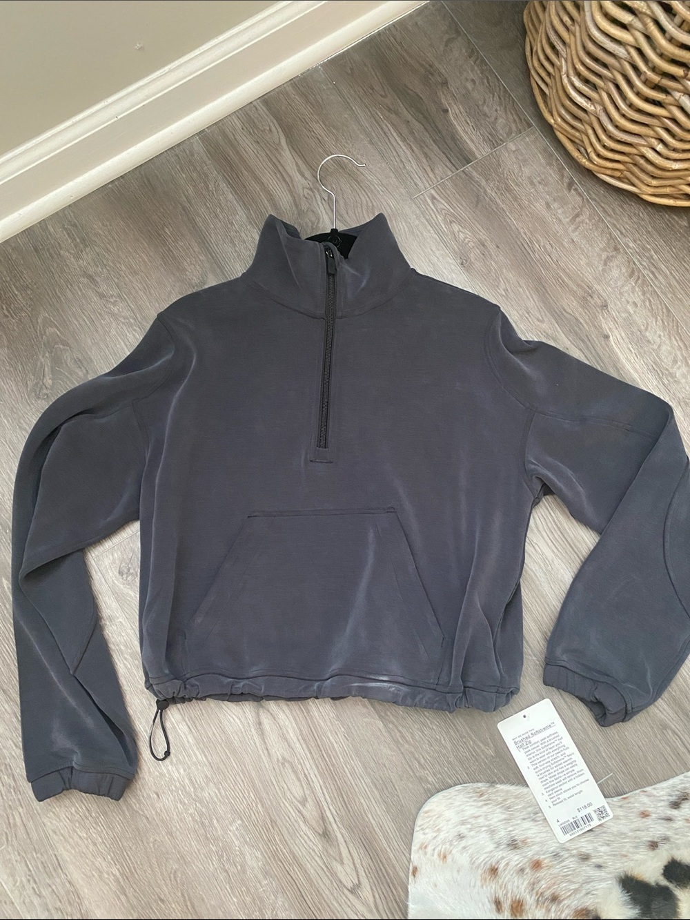 Lululemon Brushed Softstreme Half Zip